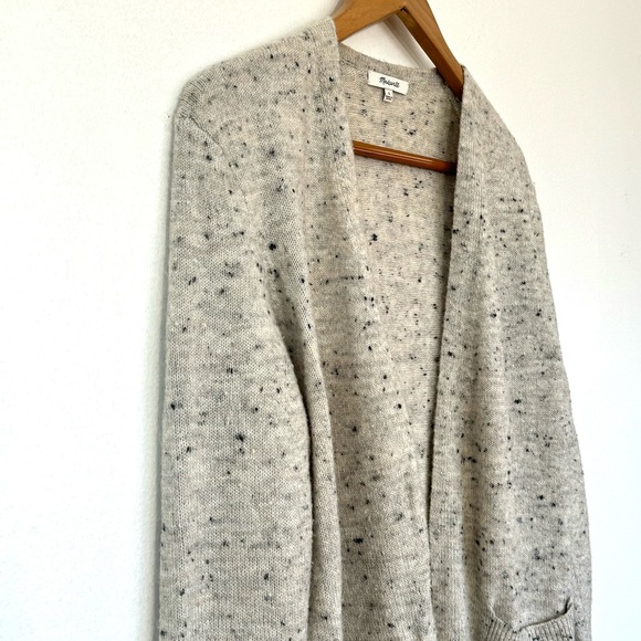 Madewell Wool Blend Donegal Kent Cardigan Sweater Sz S - Picture 5 of 15